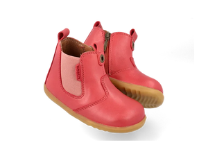Bobux - Step Up Jodhpur Boot Mineral Red + Rose