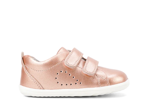 Bobux - Step Up Grass Court Trainer Rose Gold