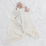 Load image into Gallery viewer, Di Lusso Living - Baby Blanket Harper Ivory
