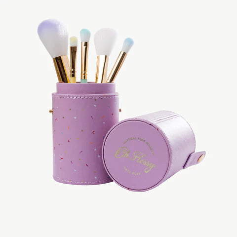 Oh Flossy - Rainbow Makeup Brush Set