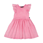 Load image into Gallery viewer, ROCK YOUR BABY - PINK GRUNGE DRESS
