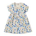 Load image into Gallery viewer, Wilson &amp; Frenchy - Crinkle Button Dress - Ocean Breeze
