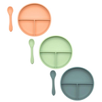 Load image into Gallery viewer, OB Design - Silicone Divider Plate &amp; Spoon - Assorted
