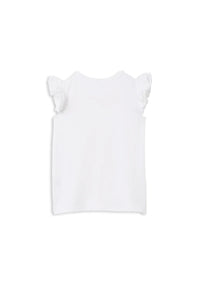 Milky - White Detail Tee