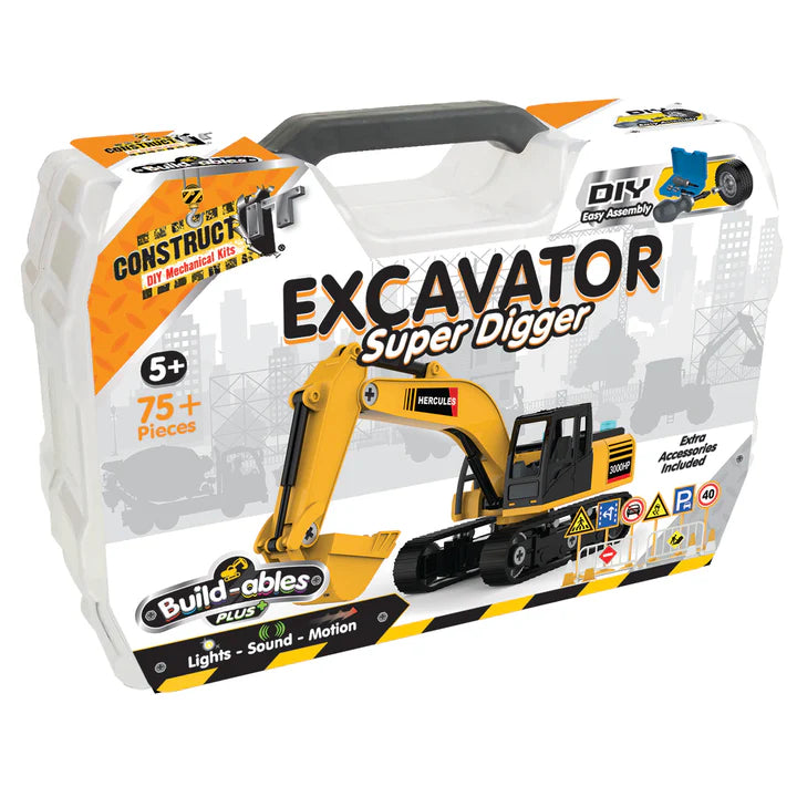 Construct IT - Build-ables Plus - Site Excavator, Super Digger