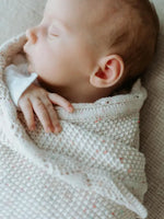 Load image into Gallery viewer, Angus The Label - Knit Baby Blanket Oatmeal
