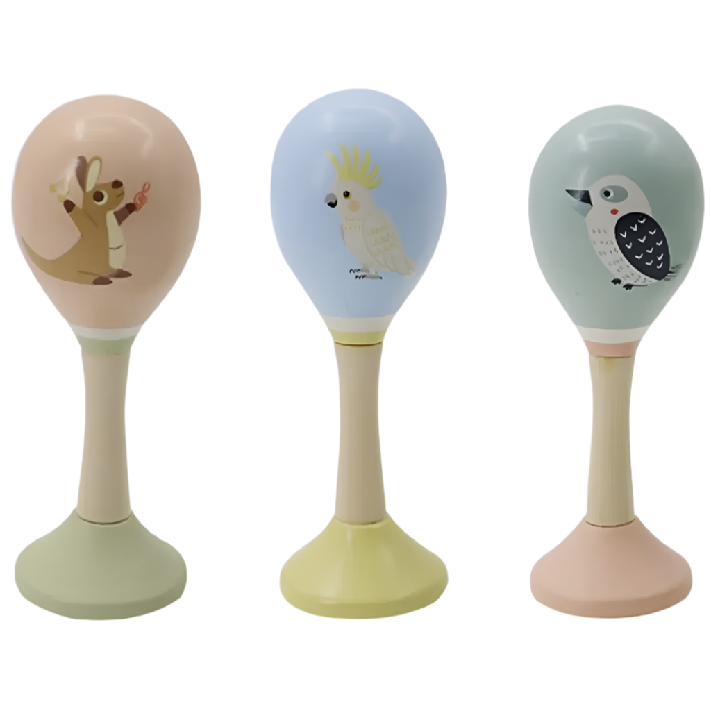 Toyslink - Wooden Maraca Australiana