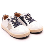 Load image into Gallery viewer, Old Soles - Platinum Runner Snow/Navy
