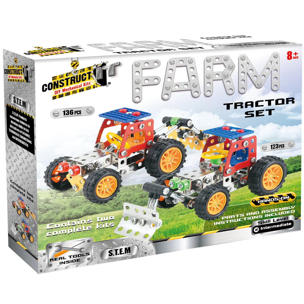 Construct IT - Farm Tractor Set