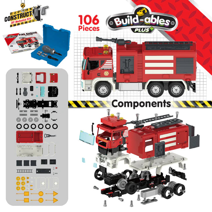 Construct IT - Build-ables Plus - Fire Engine Emergency