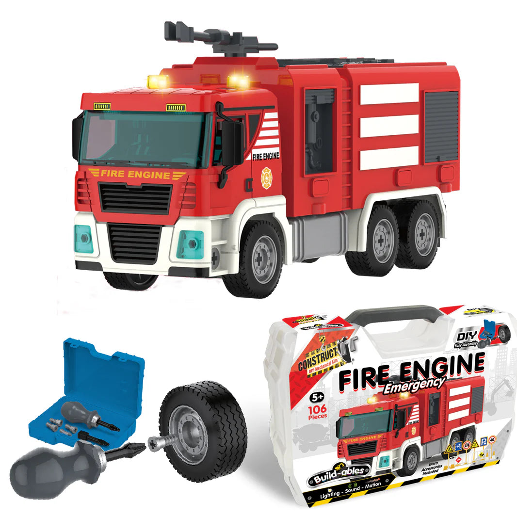 Construct IT - Build-ables Plus - Fire Engine Emergency