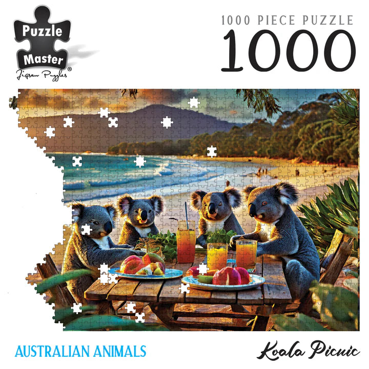 Puzzle Master - Koala Picnic 1000 Pc Puzzle