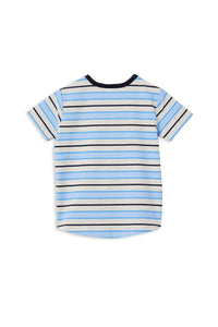 Milky - Blue Stripe Tee