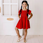 Load image into Gallery viewer, Designer Kidz - Elly Puff Sleeve Dress
