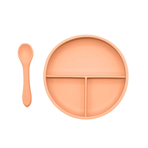 OB Design - Silicone Divider Plate & Spoon - Assorted