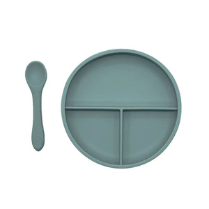 OB Design - Silicone Divider Plate & Spoon - Assorted