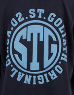 Load image into Gallery viewer, St Goliath - STG TEE NAVY
