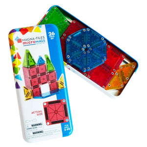 MAGNA TILES - microMAGS Travel set - 26 Piece Set