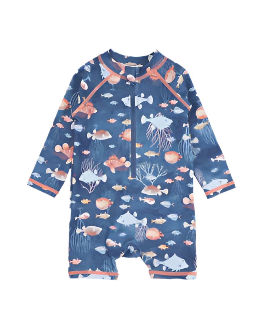 Minihaha - Aiden Print LS Rash Suit