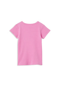 Milky - Pink Rib Tee