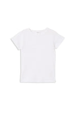 Load image into Gallery viewer, Milky - White Ribbed Tee
