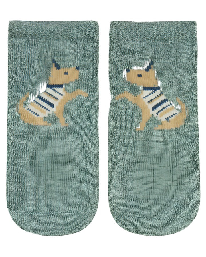 Toshi - Organic Baby Ankle Socks - Lapdog