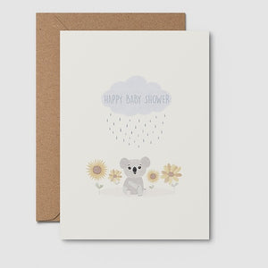 Quokka the Rocker - Happy Baby Shower card