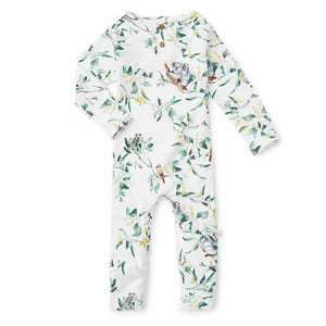 Snuggle Hunny - Eucalypt Organic Growsuit