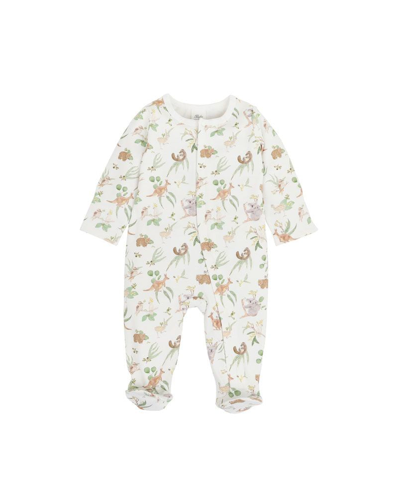 Bebe - Bailey Native LS Zip Onesie