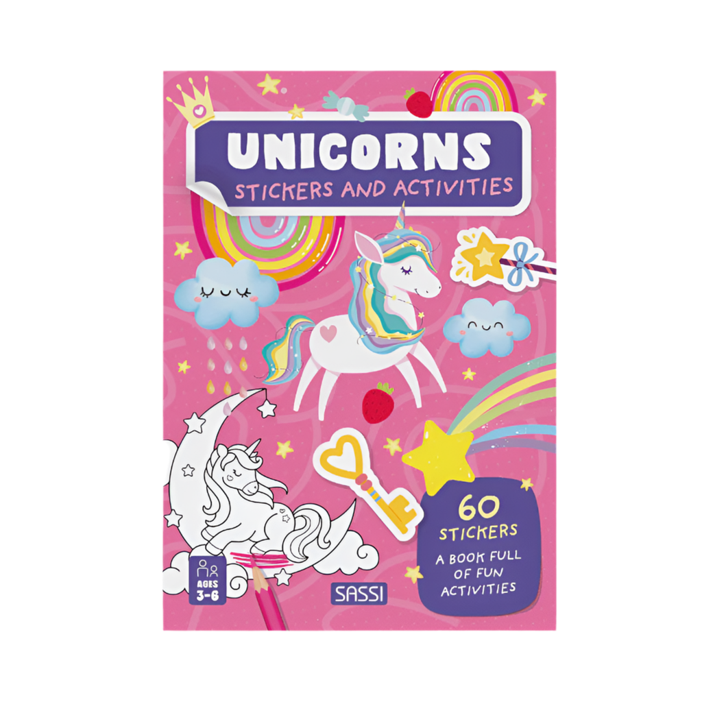 Sassi - Stickers and Activities Book - Unicorns