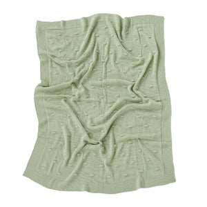 Di Lusso Living - Baby Blanket Marshmallow Mint