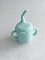 Load image into Gallery viewer, Mini &amp; Me - Transitional Straw Sippy Cup
