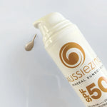 Load image into Gallery viewer, AussieZinc Mineral Sunscreen - Sheer Medium Tint SPF50+ Hydrating Organic Mineral Zinc Sunscreen Bb Cream
