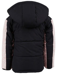 Eve Girl - Base Panelled Puffer Jacket