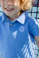 Load image into Gallery viewer, Milky - Sky Blue Polo Shirt
