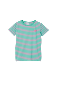 Milky - Mint and Lilac Stripe Tee