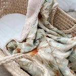 Load image into Gallery viewer, Pop Ya Tot - Fringed Everlasting Fur Lined Cot Blanket
