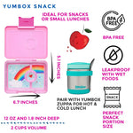 Load image into Gallery viewer, Yumbox - Insulated Food Jar Aqua
