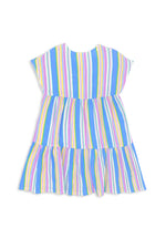 Load image into Gallery viewer, Milky - Crinkle Stripe Dress
