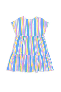 Milky - Crinkle Stripe Dress