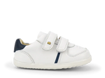 Load image into Gallery viewer, Bobux - Step Up Riley Trainer White + Navy
