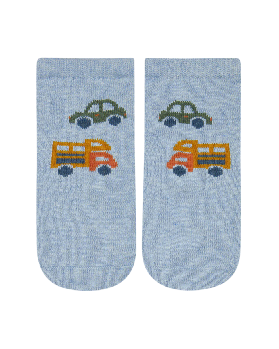 Toshi - Organic Baby Ankle Socks - Roadtrip