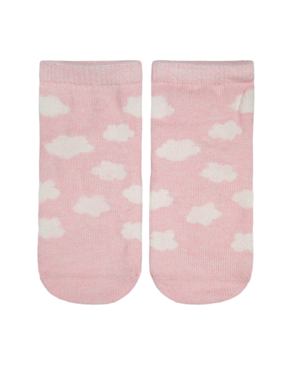 Toshi - Organic Baby Ankle Socks - Jacquard