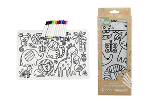 Koala Dream - Reusable Silicone Drawing Mat - Jungle Animals