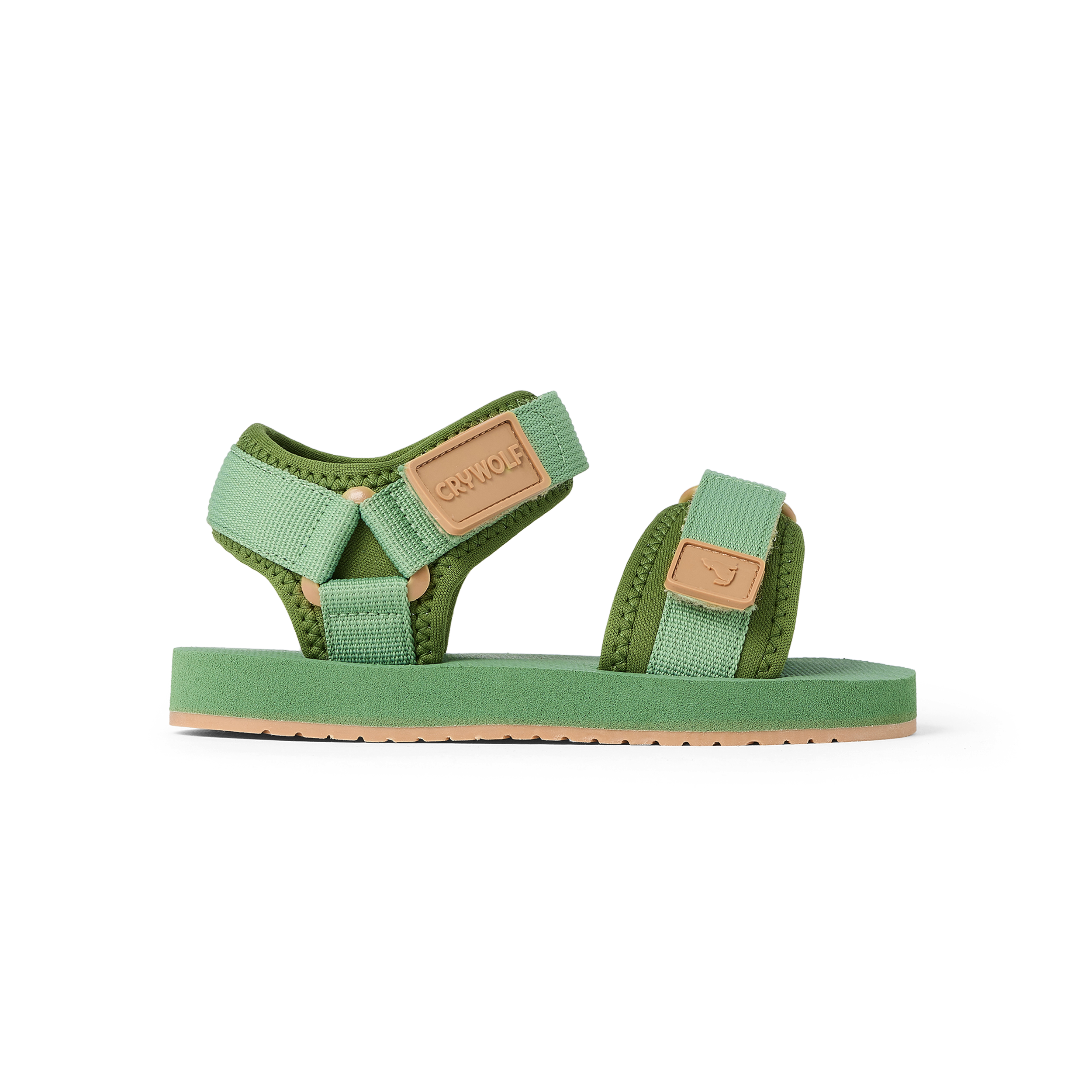 Cry Wolf - Beach Sandal - Coastal Green