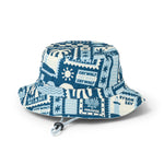 Load image into Gallery viewer, Cry Wolf - Reversible Bucket Hat - Postcards
