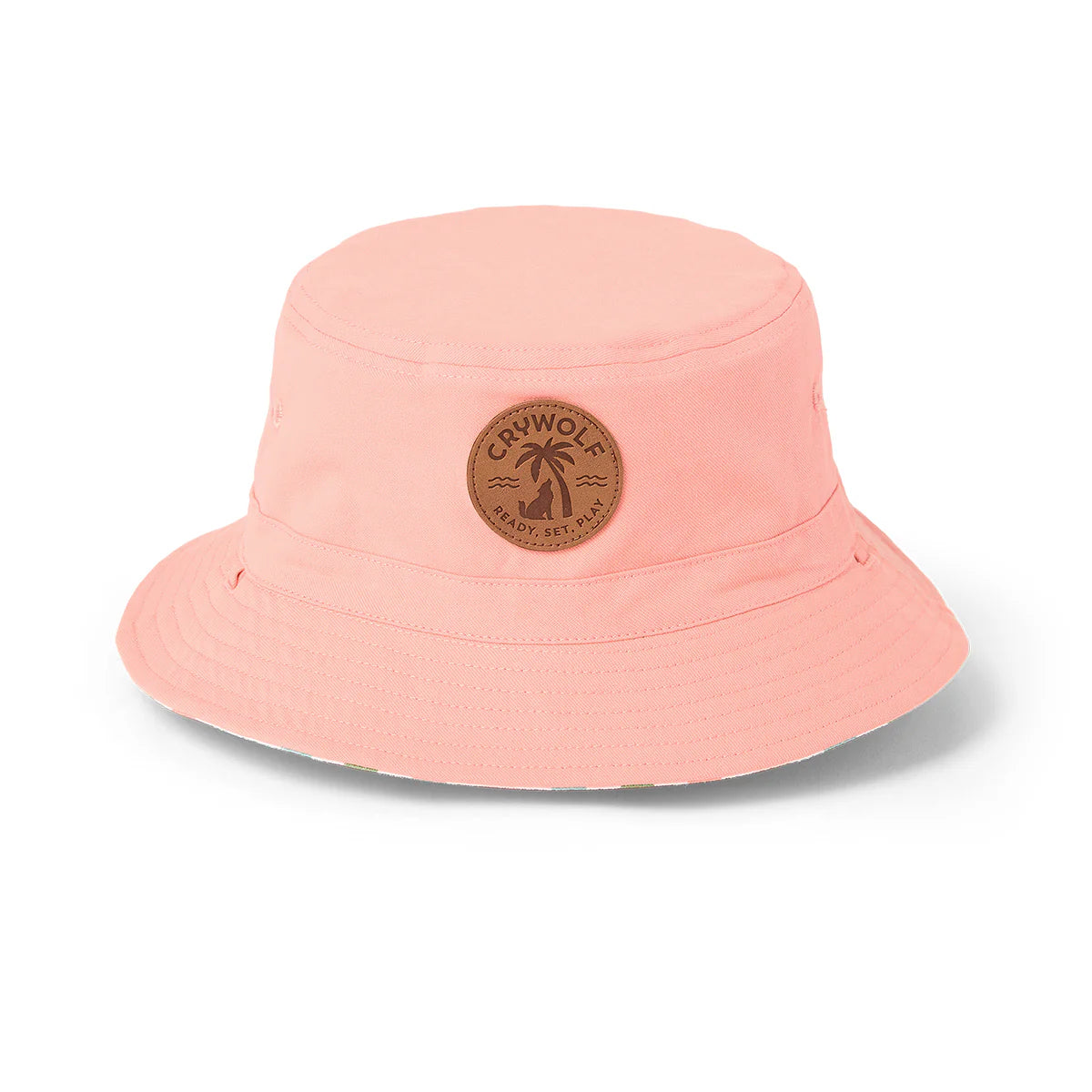 Cry Wolf - Reversible Bucket Hat - Summer Stripe