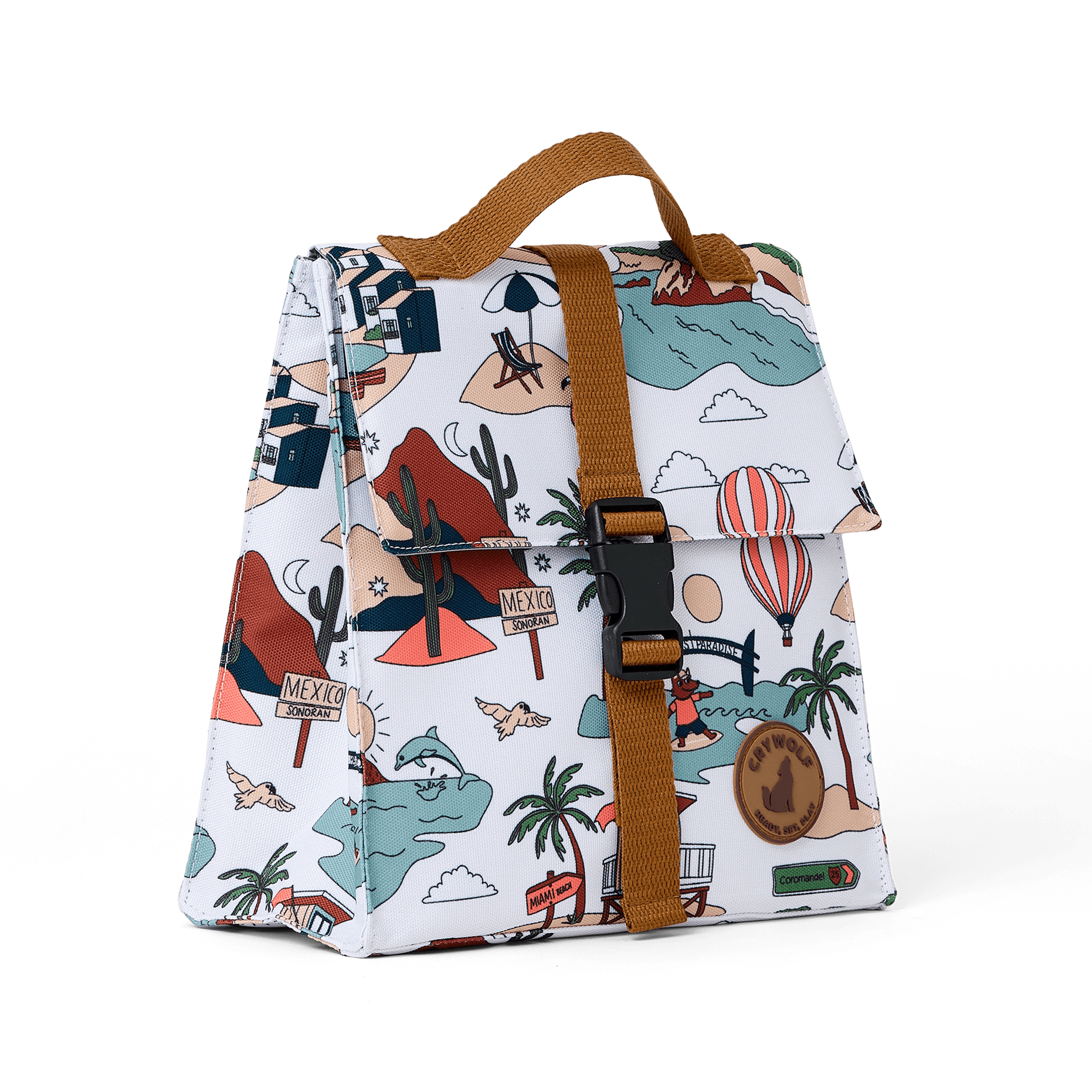 Cry Wolf - Insulated Lunch Bag - Paradise