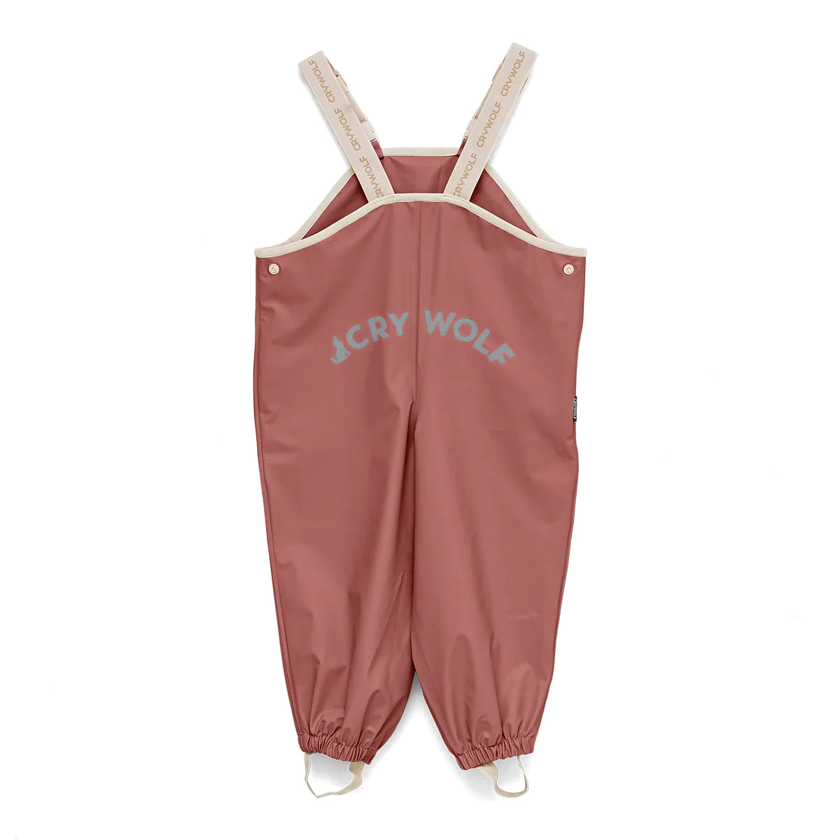 Cry Wolf - Rain Overalls Rosewood