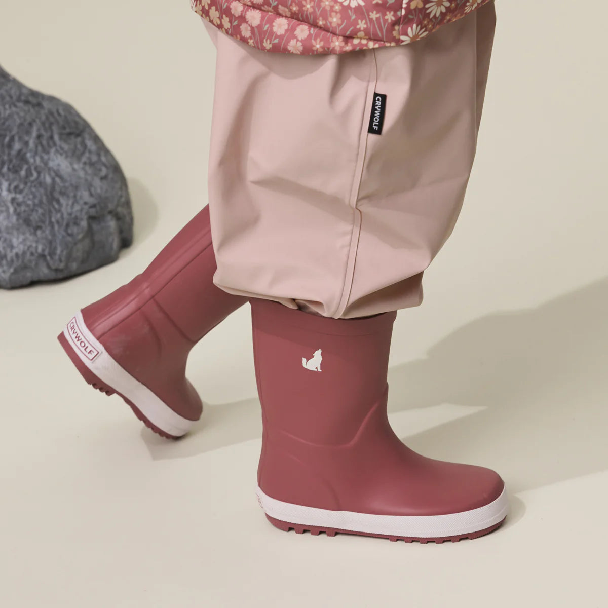Cry Wolf - Rain Boots Rosewood